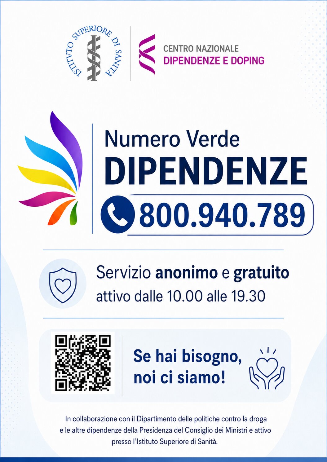 circ. n. 40 2026 circ. fofi n. 16021 del 31 07 2026 all.3 volantino iss e dipartimento per le politiche contro la droga e le altre dipendenze